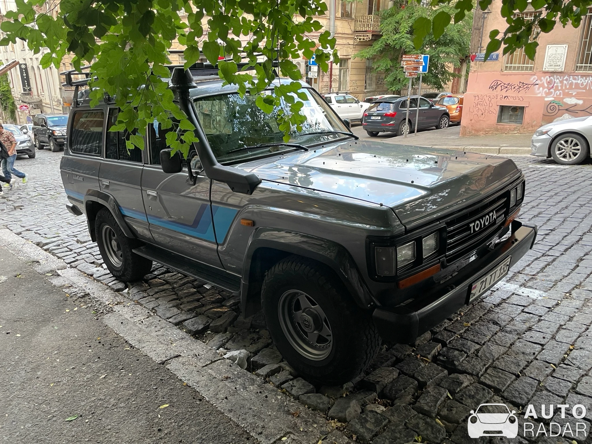 Toyota Land Cruiser 70 spotted in T'bilisi