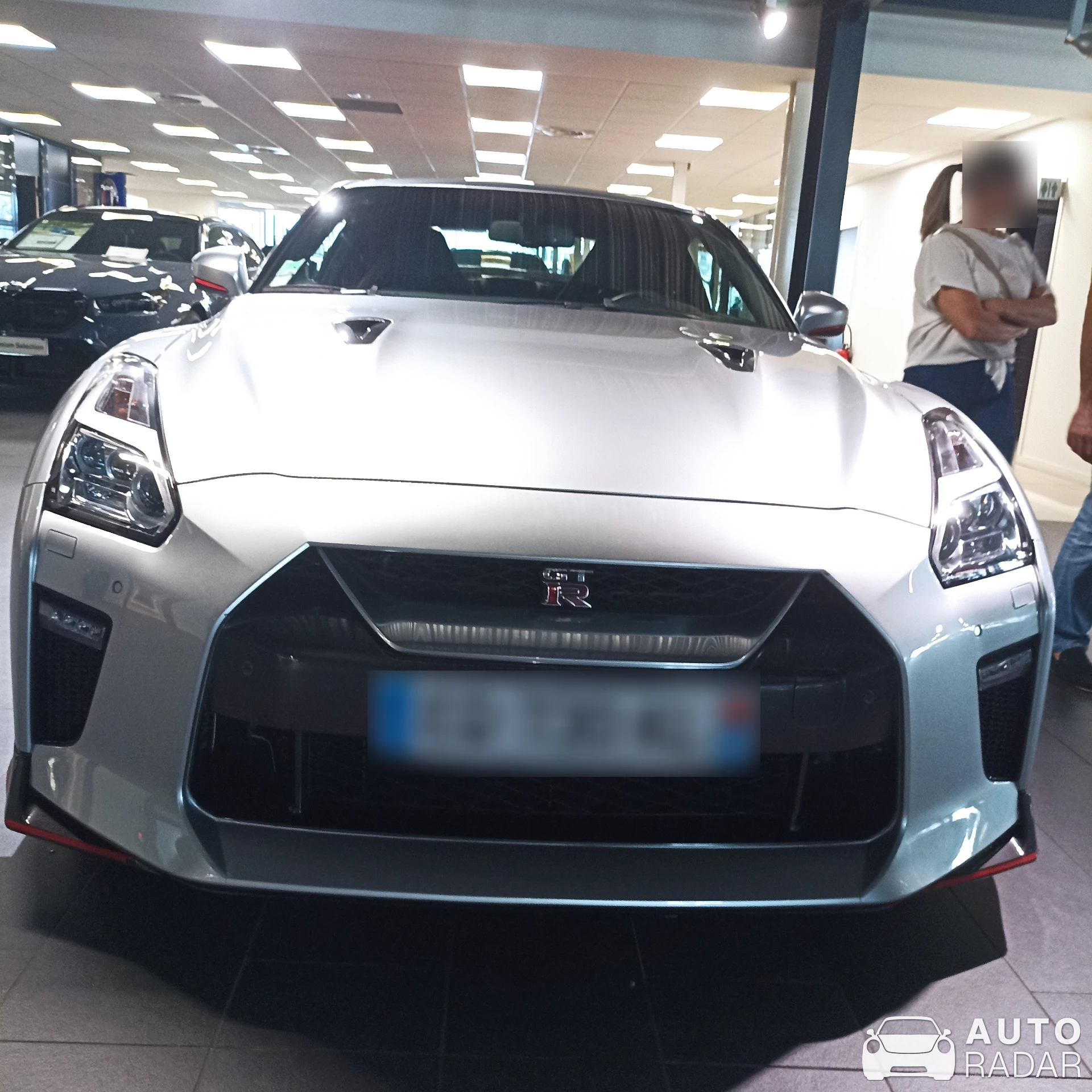 Nissan GT-R R35 Black Edition spotted