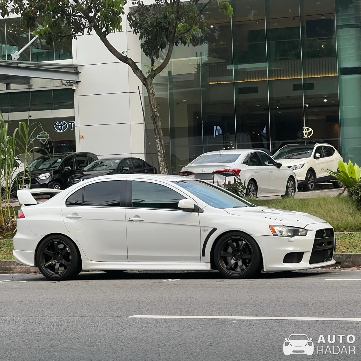 Mitsubishi Lancer Evolution X ETS spotted in Singapore