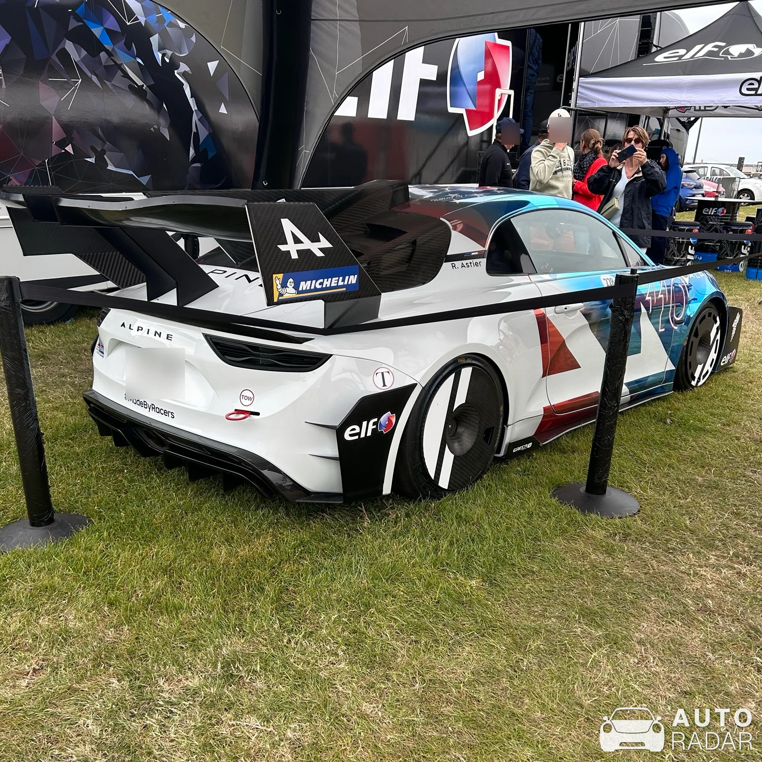 Alpine A110 spotted in Dieppe