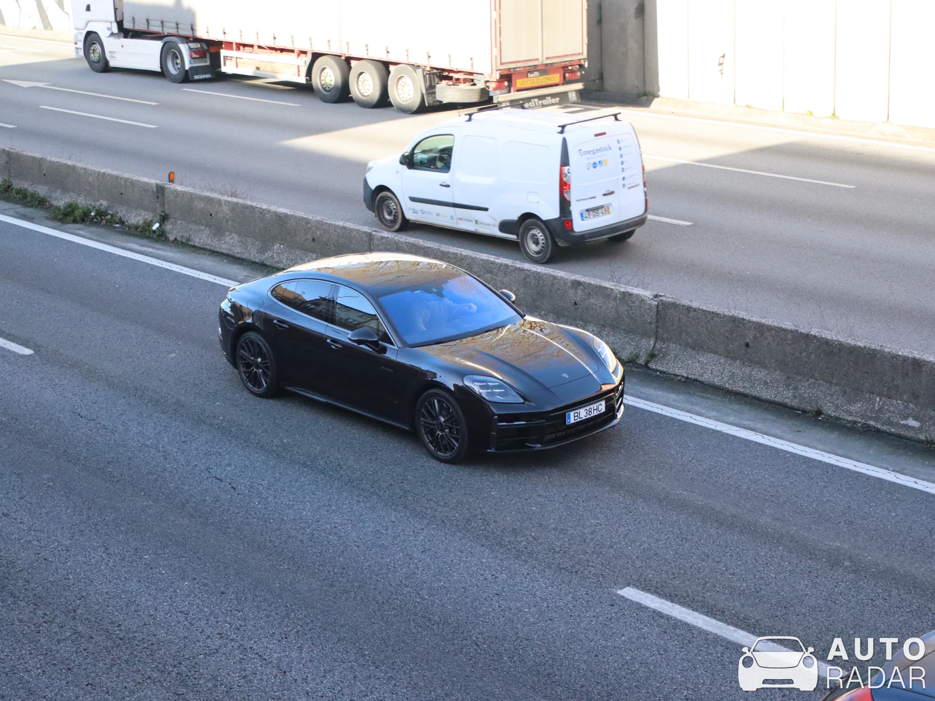 Porsche 972 Panamera Turbo spotted in Porto, Portugal