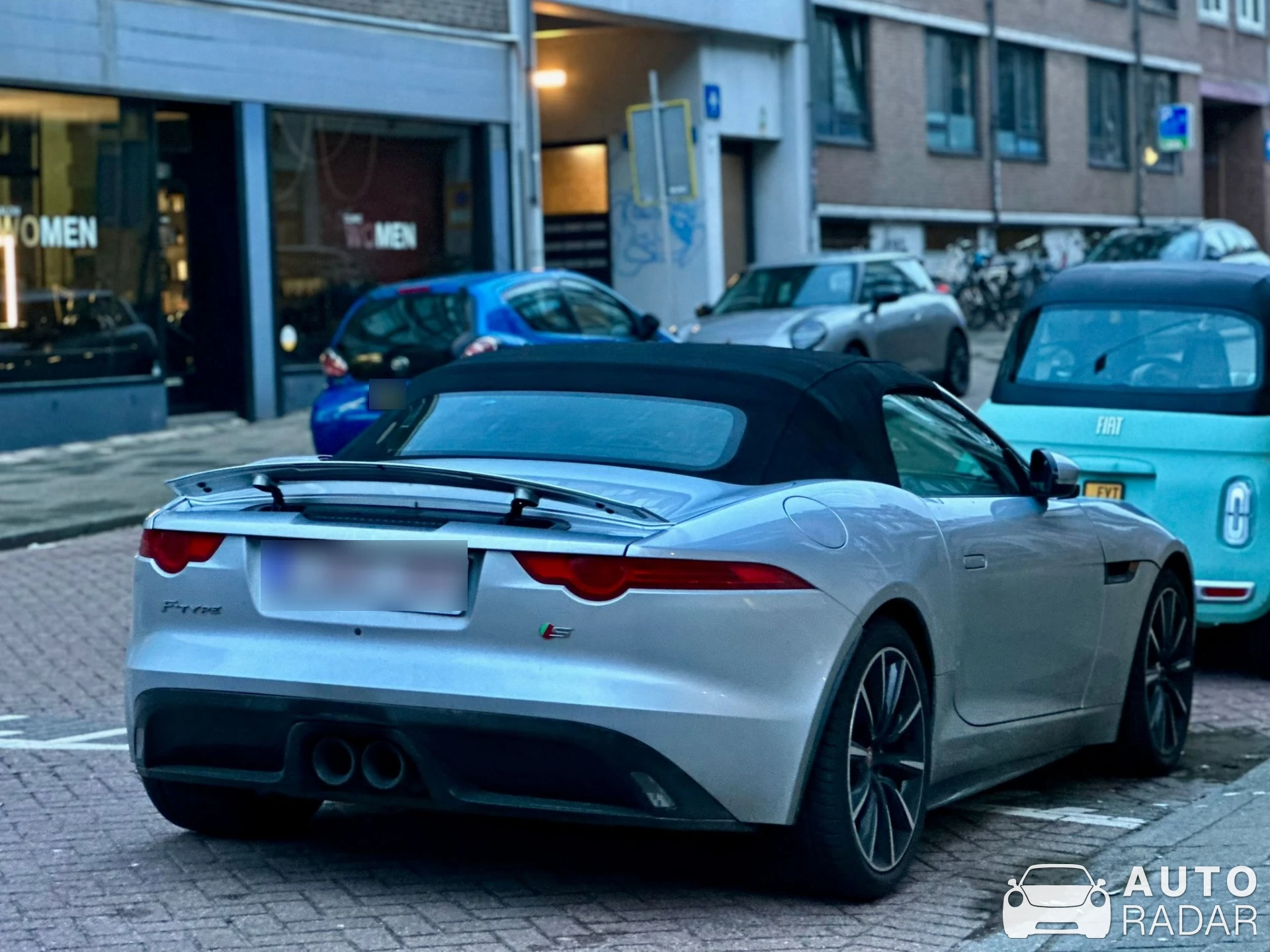 Jaguar F-Type S Convertible spotted in Rotterdam, Netherlands