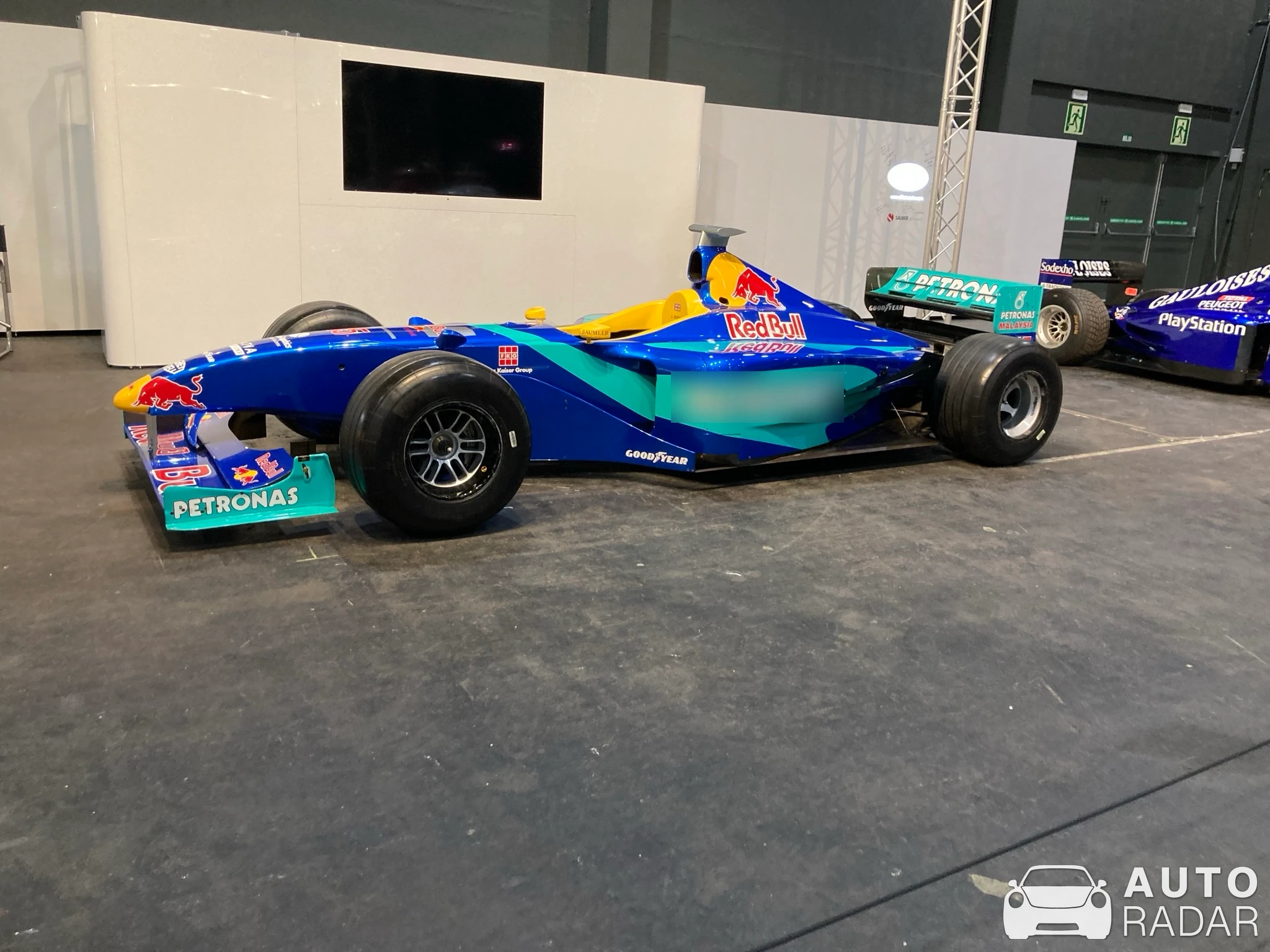 Sauber C17 spotted in Kortrijk