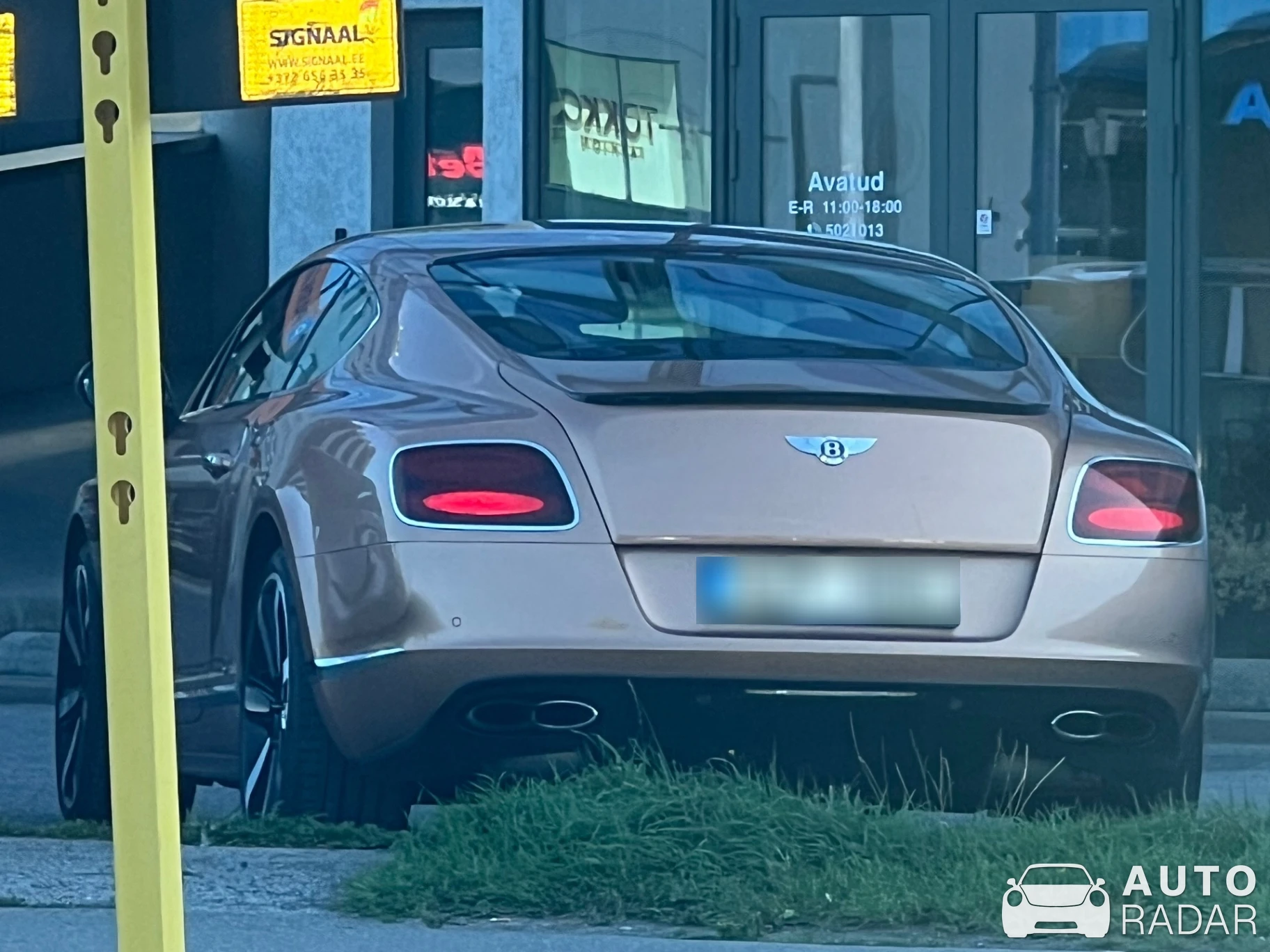 Bentley Continental GT Speed 2021 spotted in Tallinn, Estonia