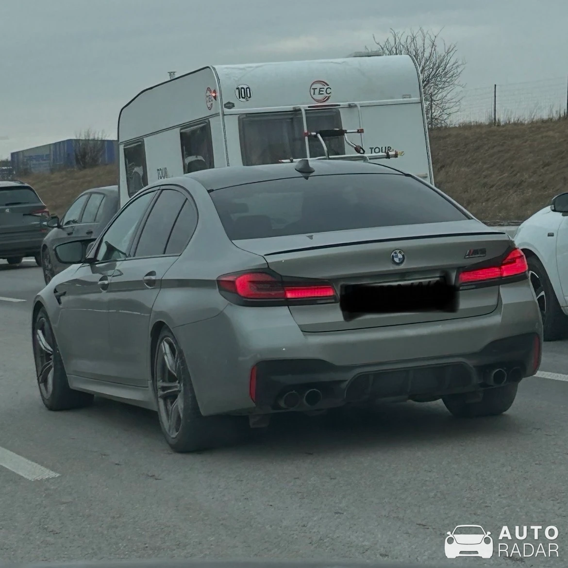 BMW M5 F90 spotted in Kirchheim bei München, Deutschland