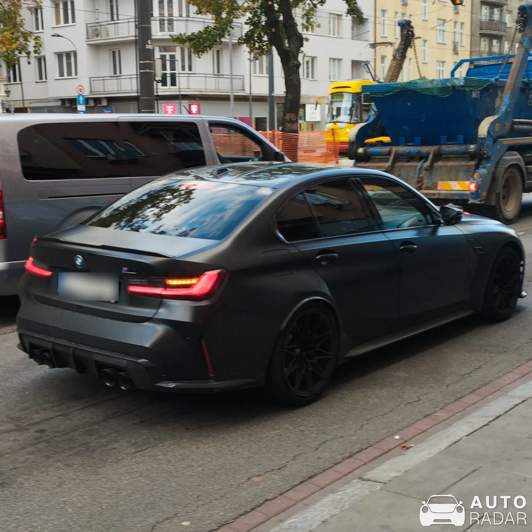 BMW M3 G80 Sedan Competition spotted in Warszawa, Poland