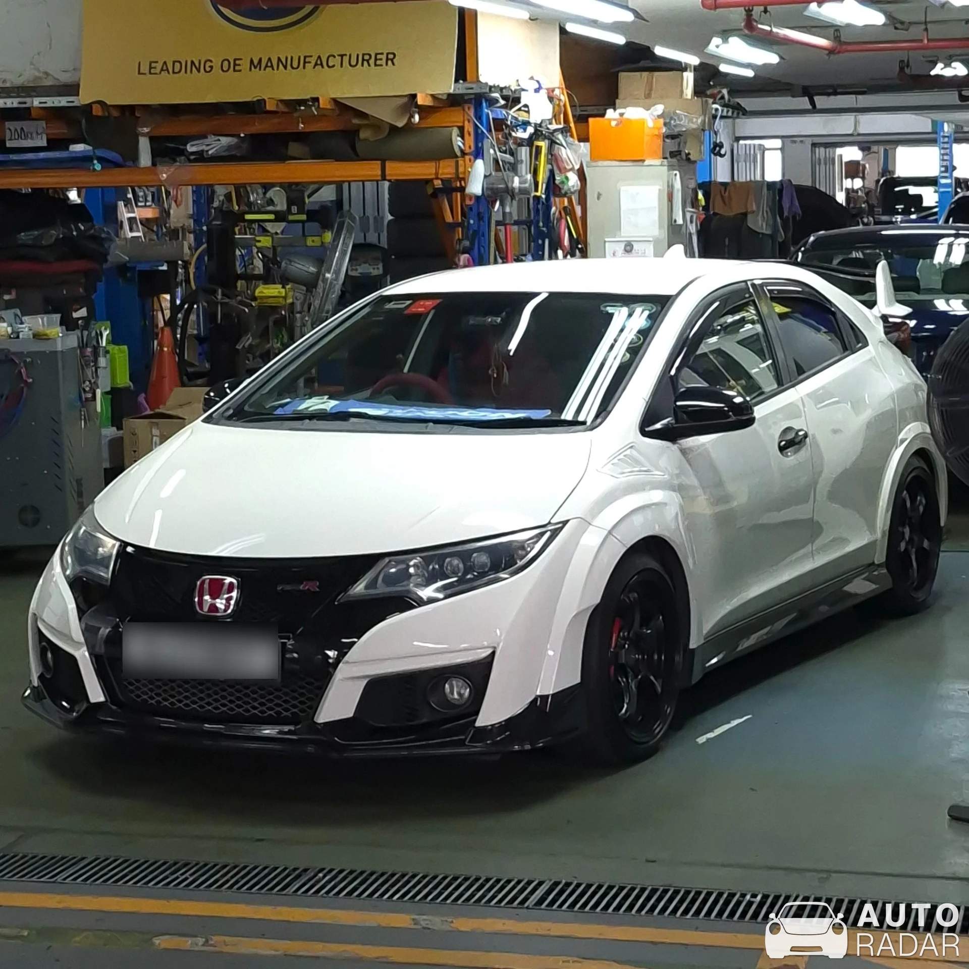 Honda Civic Type R FK2 spotted in Singapore