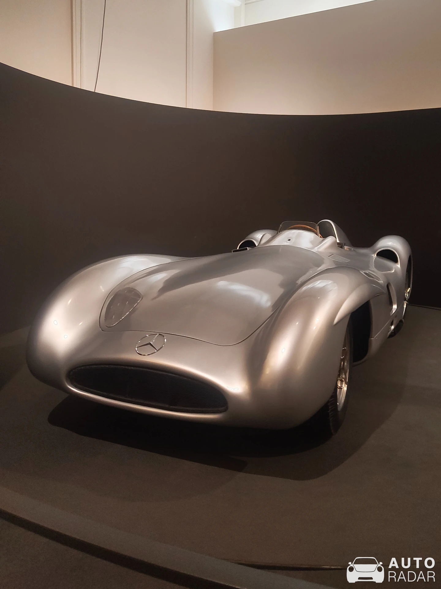 Mercedes-Benz W196 R Streamliner spotted in Vienna