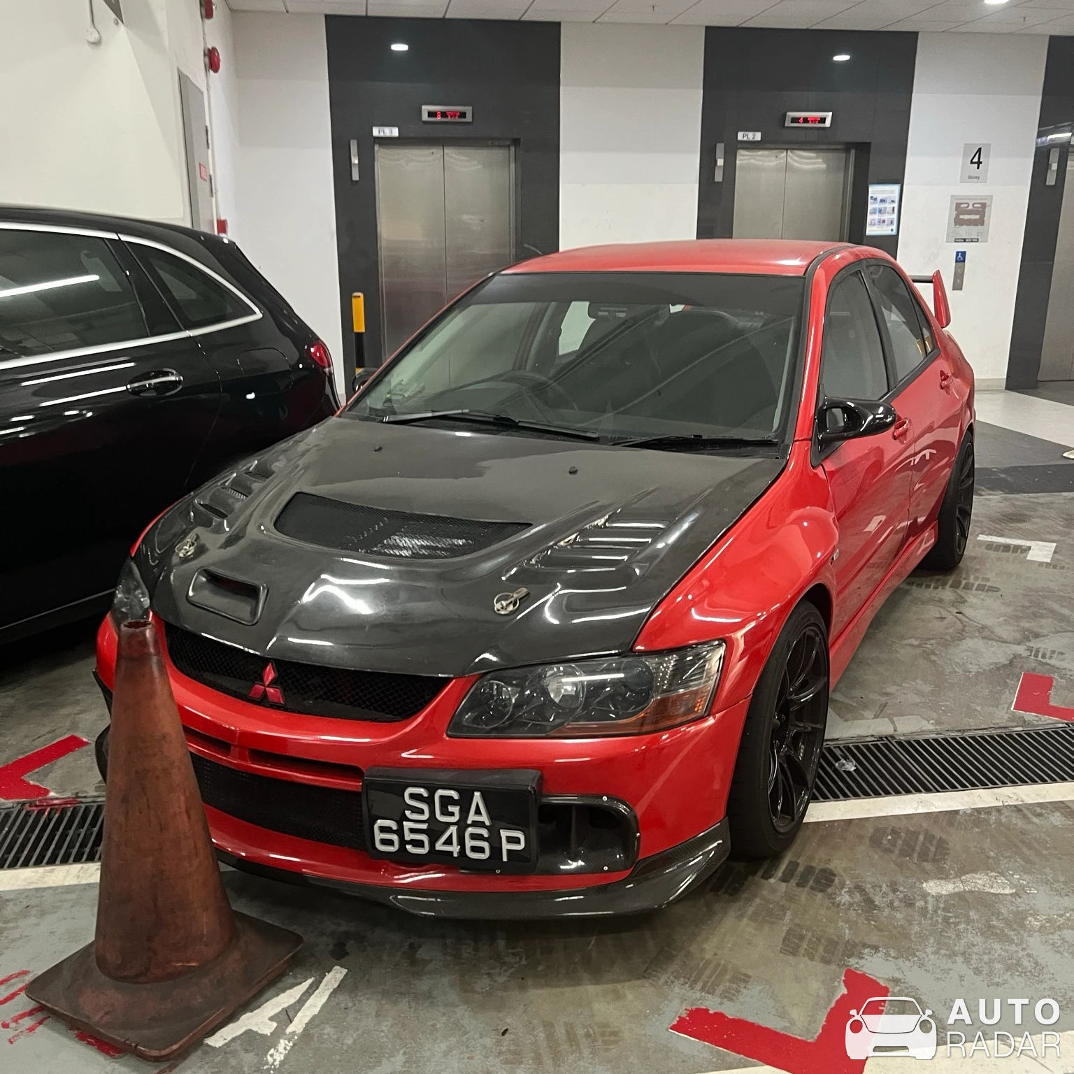Mitsubishi Lancer Evolution IX GSR spotted in Singapore