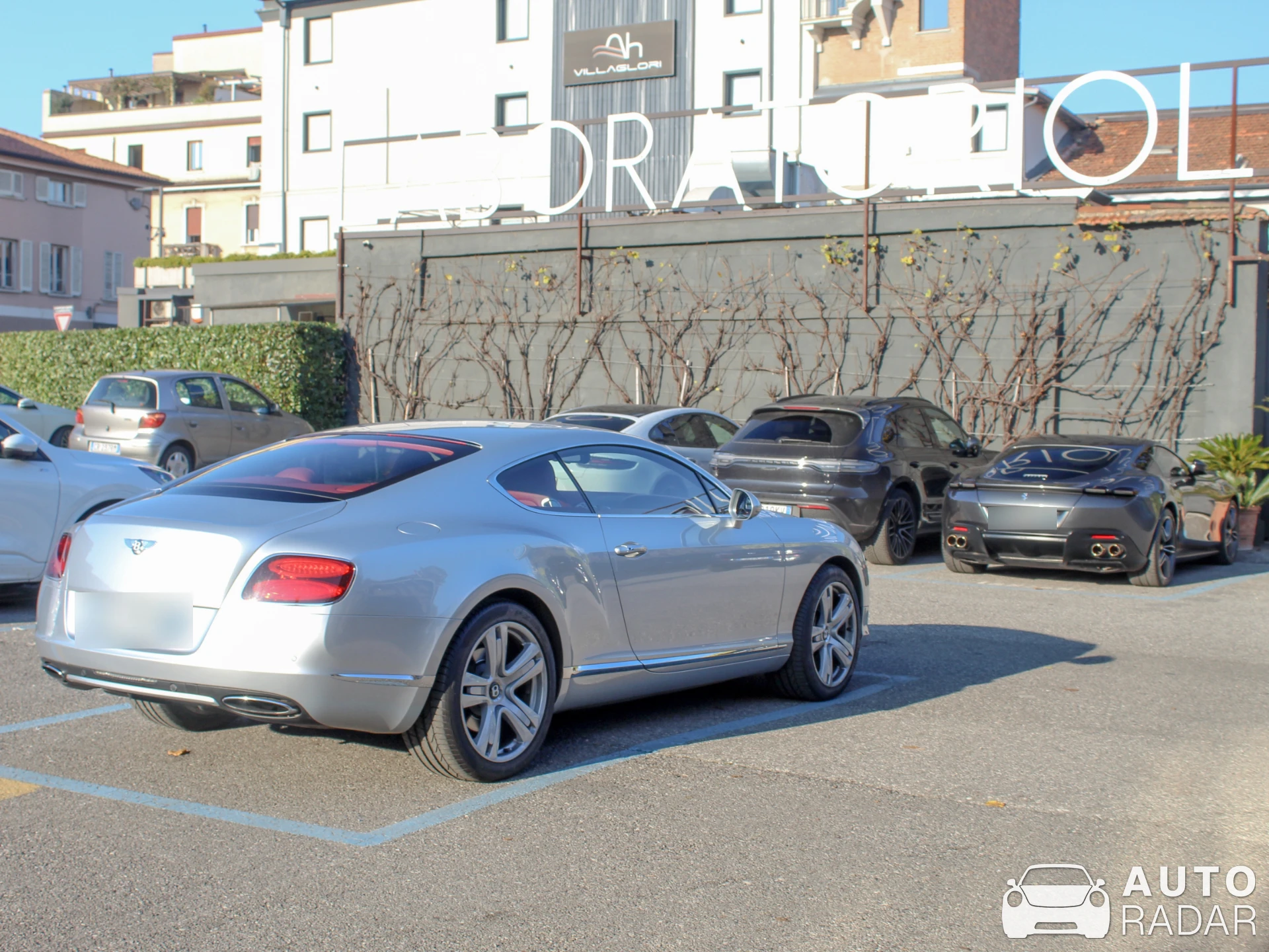 Bentley Continental GT spotted in Brescia, Italy