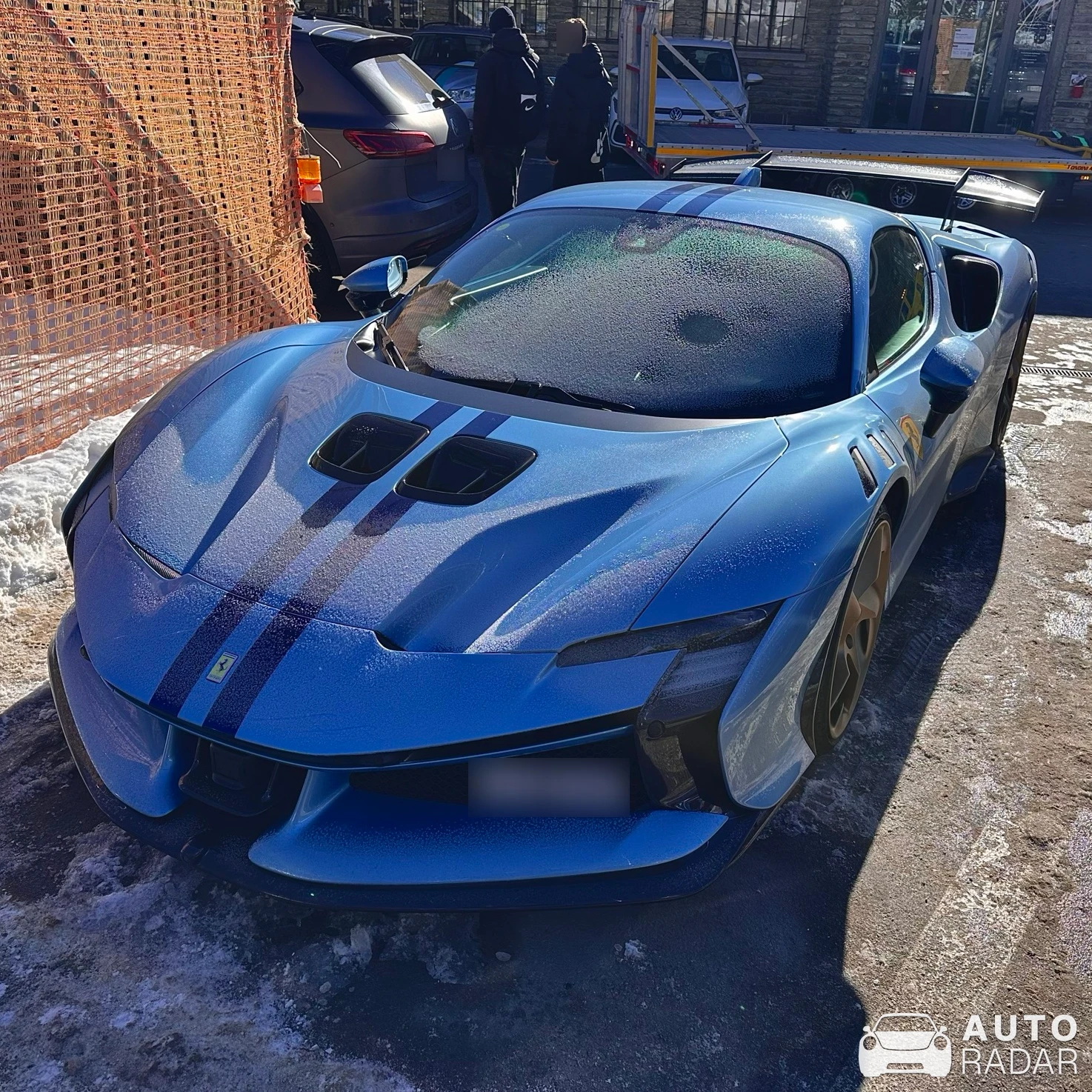 Ferrari SF90 XX Stradale spotted in Sankt Moritz, Schweiz