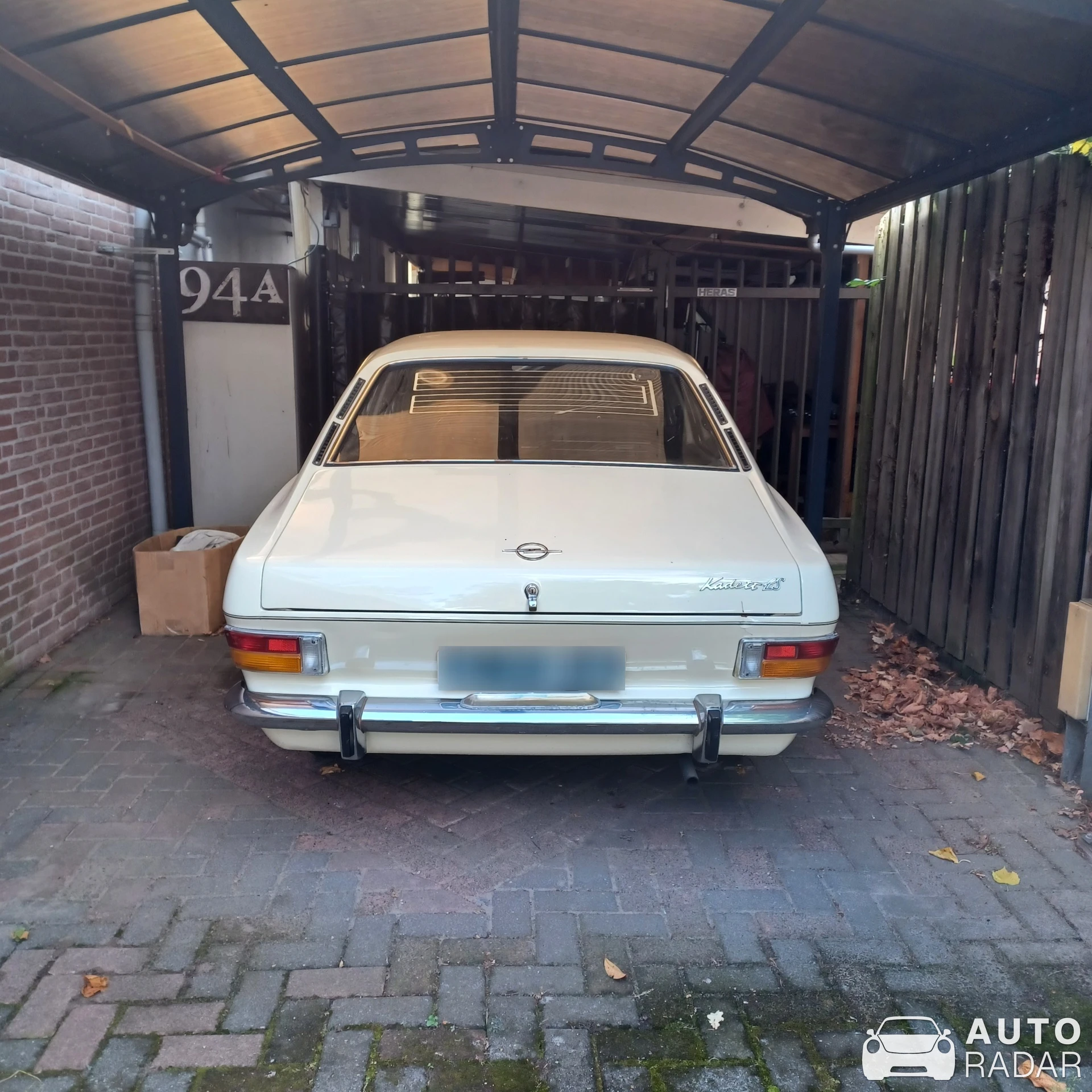 Opel Kadett B LS spotted