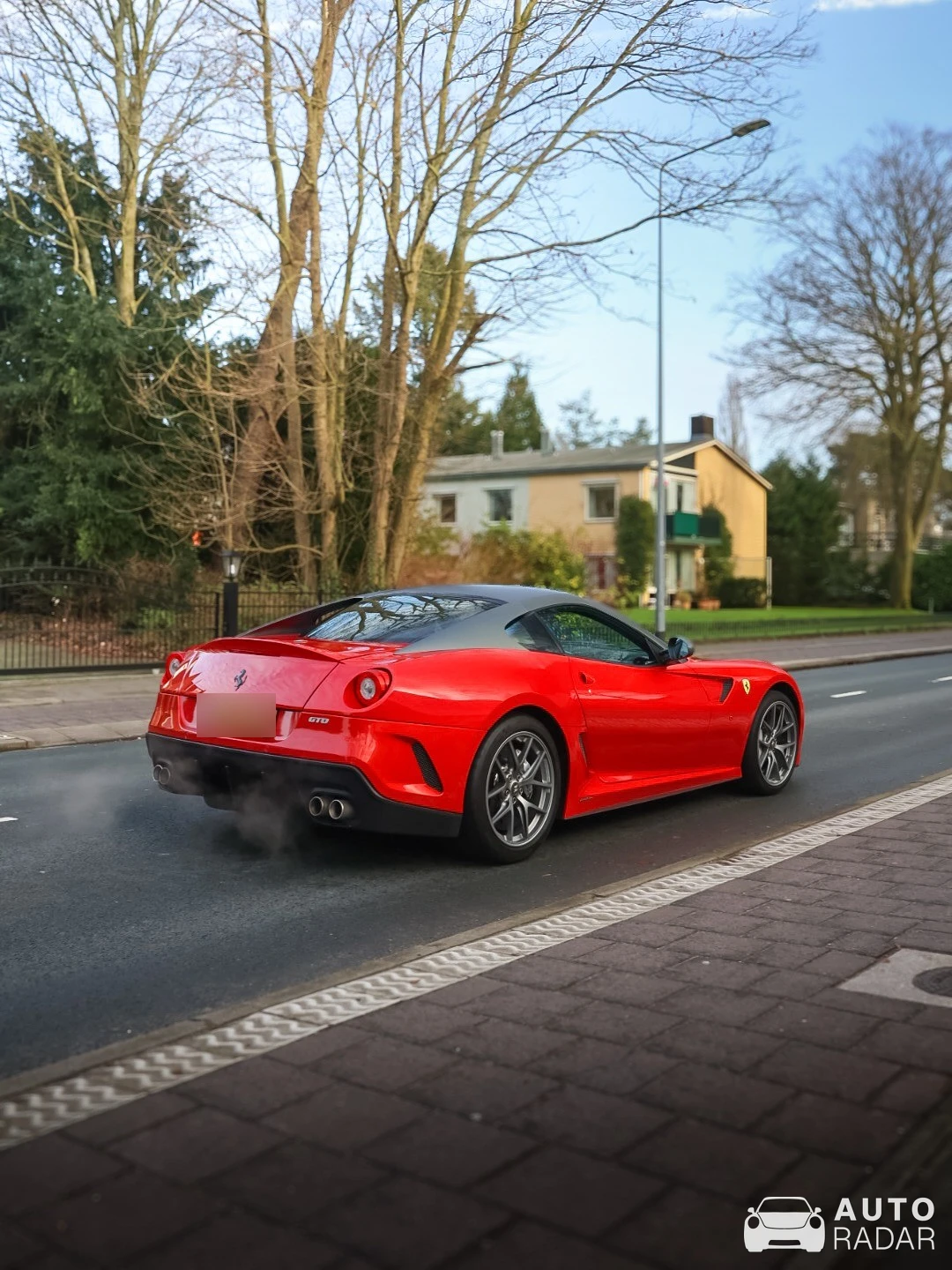 Ferrari 599 GTO spotted in Hilversum, Netherlands