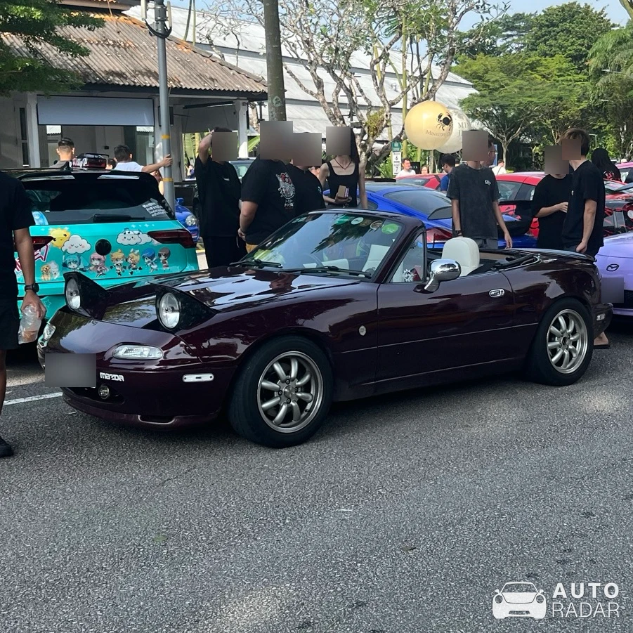 Mazda MX-5 NA spotted in Singapore, Singapore