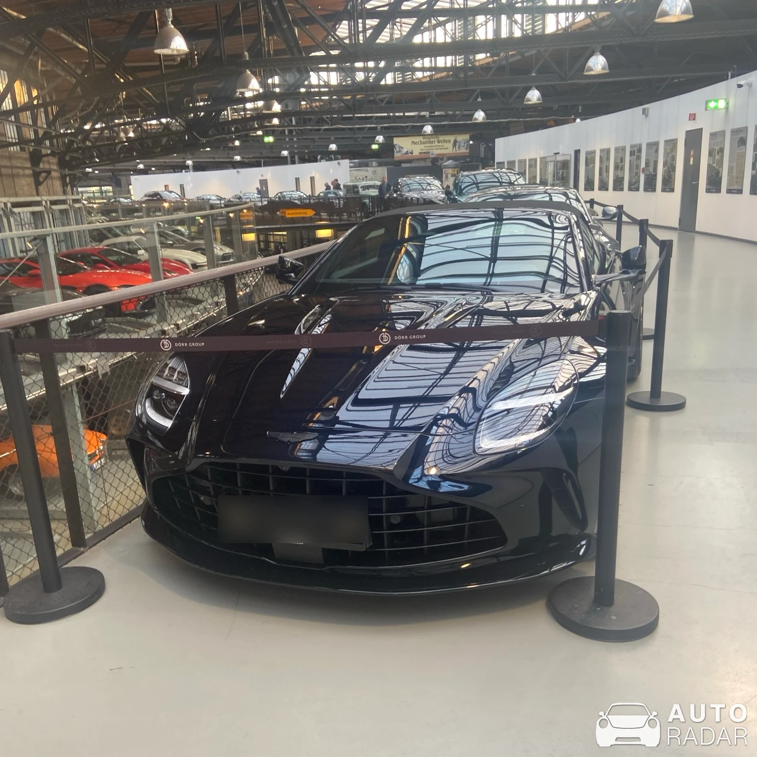 Aston Martin DB12 Volante spotted in Düsseldorf, Deutschland