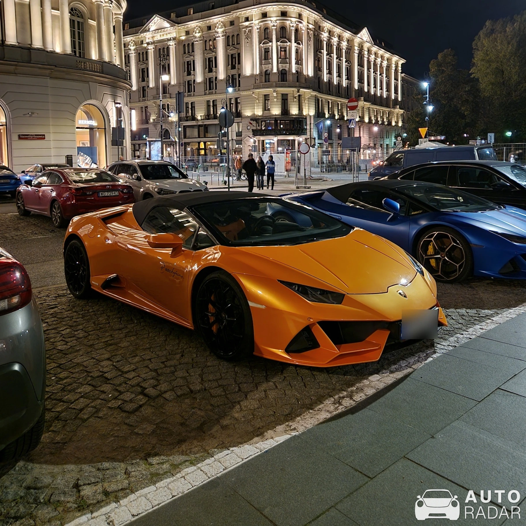 Lamborghini Huracán LP640-4 EVO Spyder spotted in Warszawa, Poland
