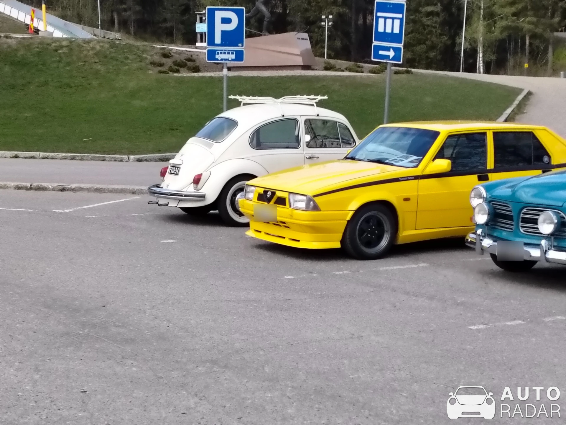 Alfa Romeo 75 spotted in Lahti