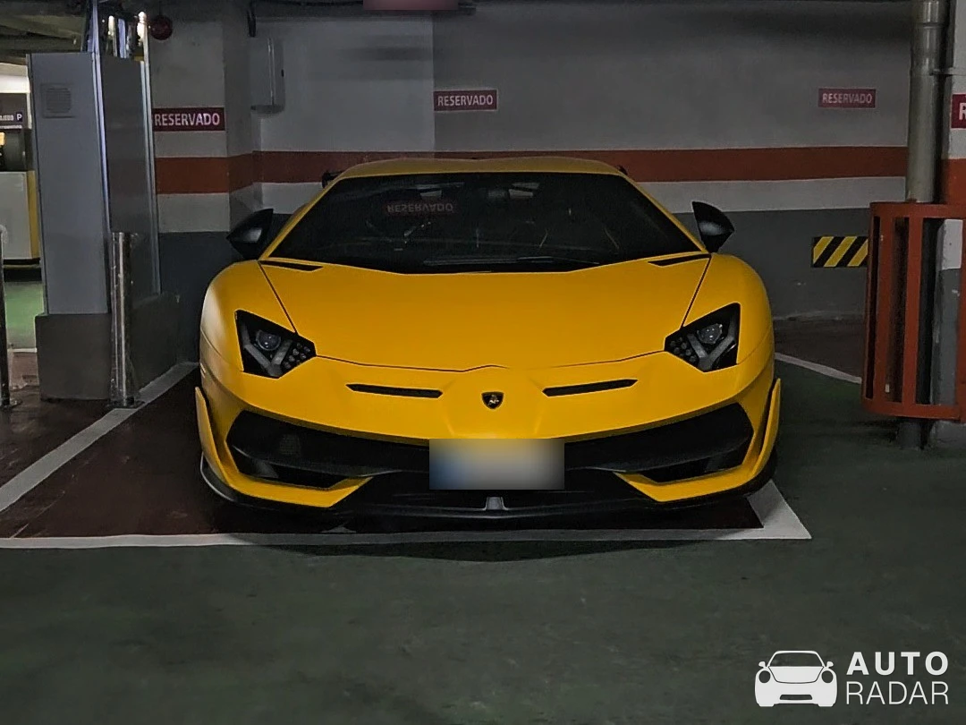 Lamborghini Aventador LP770-4 SVJ spotted in Madrid, Spain