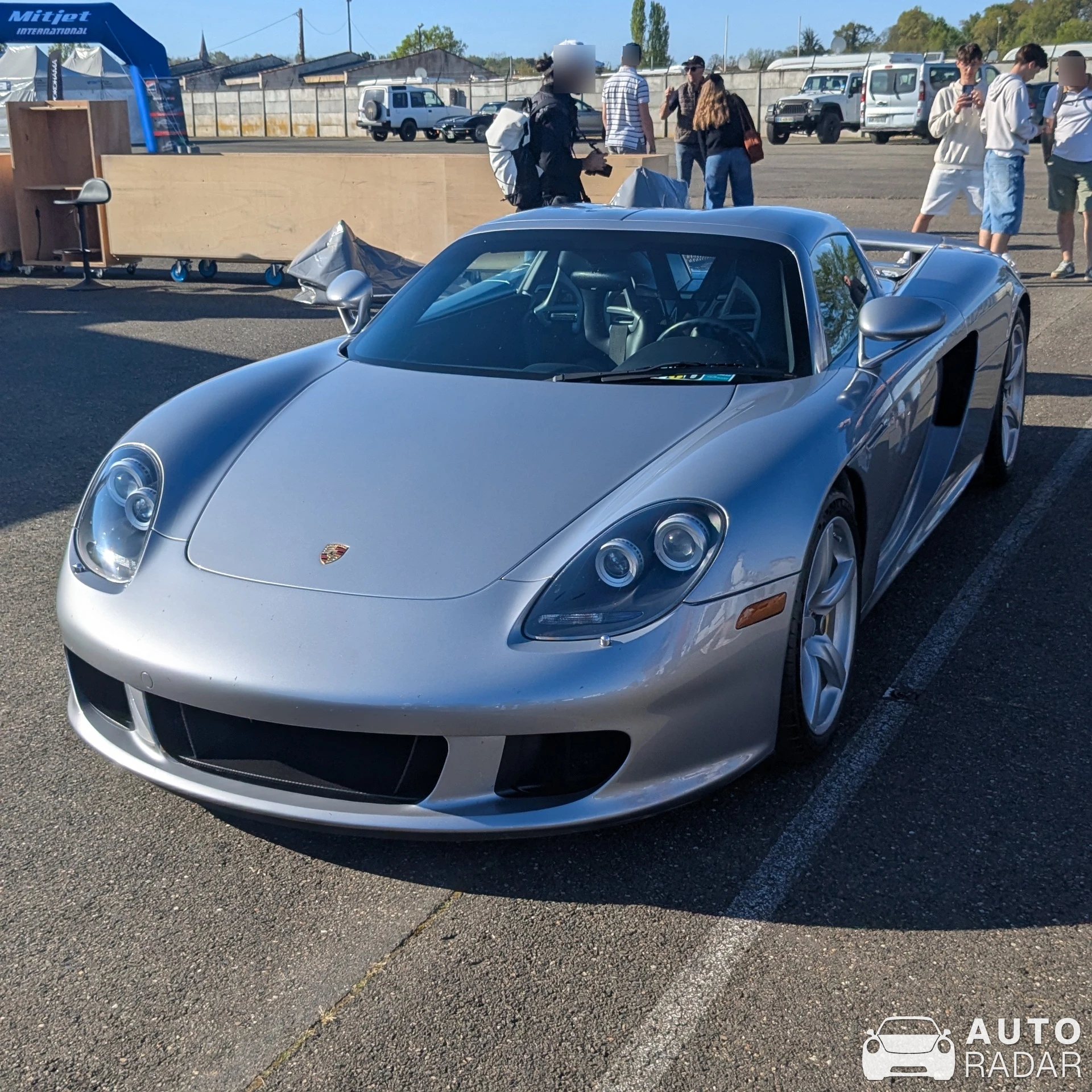 Porsche Carrera GT spotted in Nogaro
