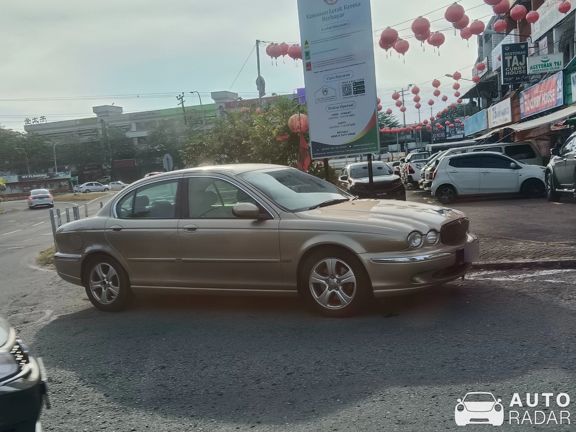Jaguar X-TYPE spotted in Kota Kinabalu