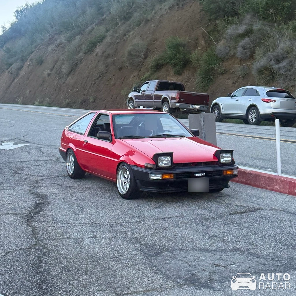 Toyota Sprinter Trueno AE86 spotted in Malibu, United States