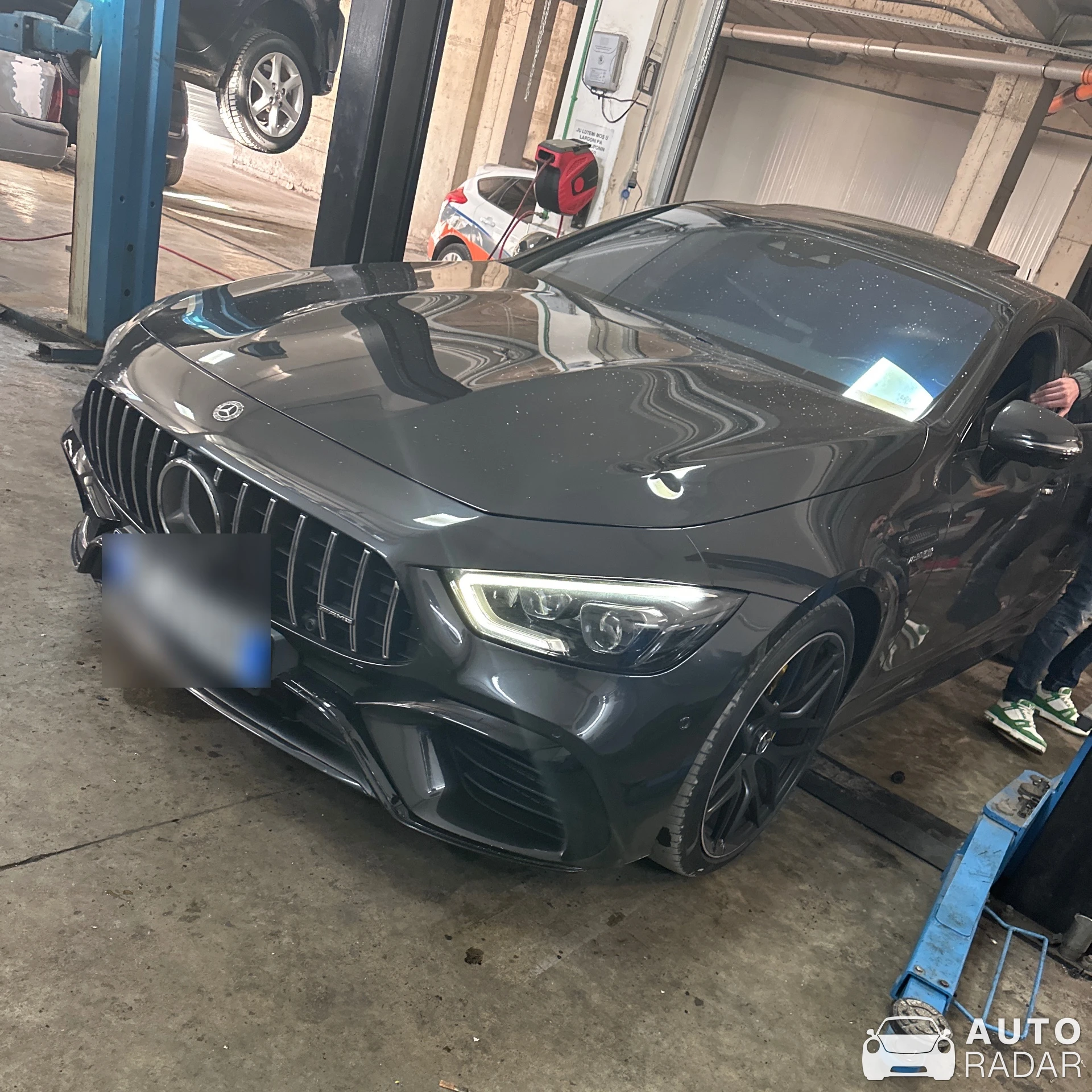 Mercedes-AMG GT 63 X290 spotted in Kashar, Albania