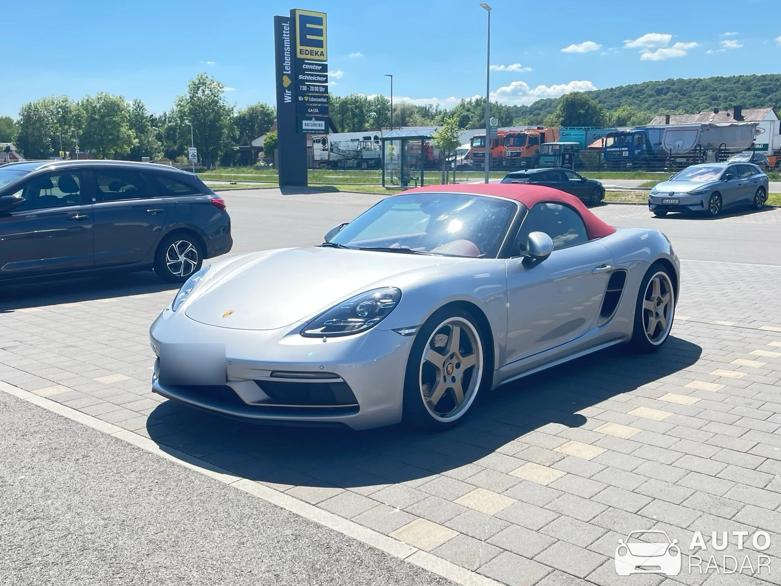 Porsche 718 Boxster 25 Years spotted in Niederfüllbach