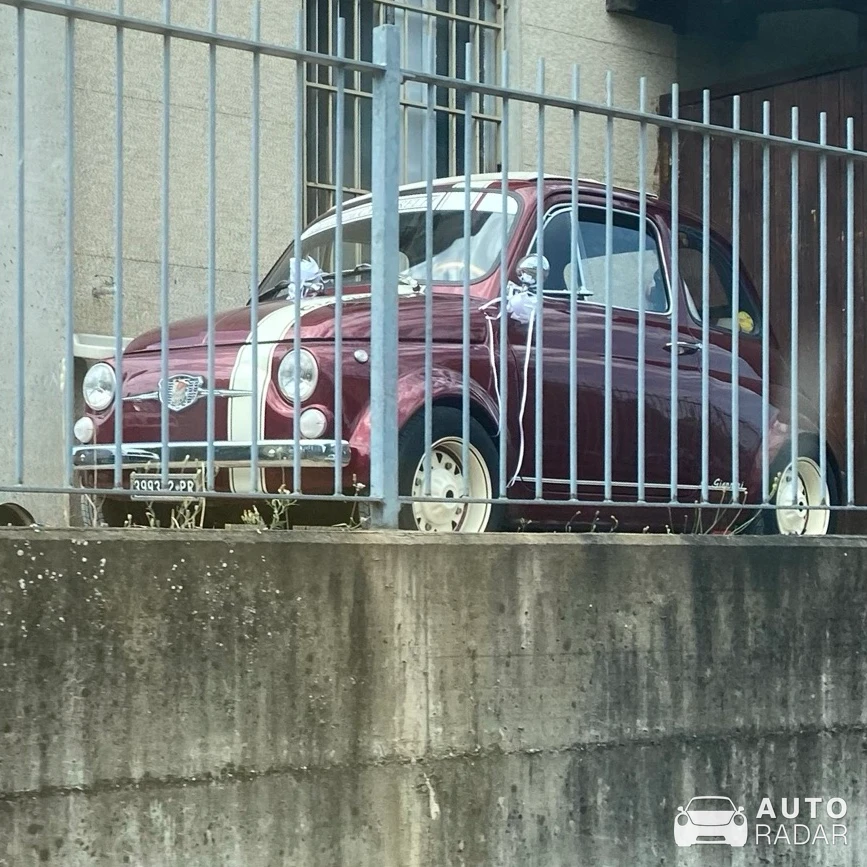 Fiat Abarth 595 Giannini spotted in Felino