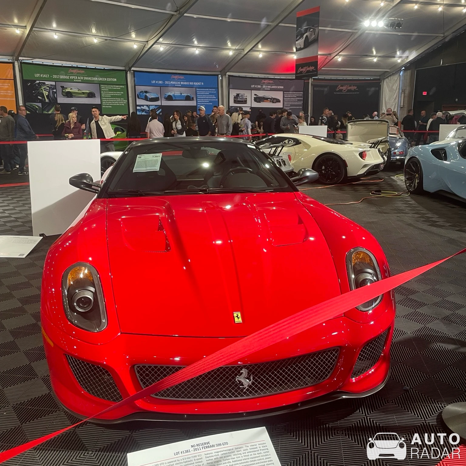 Ferrari 599 GTO spotted in Scottsdale, United States