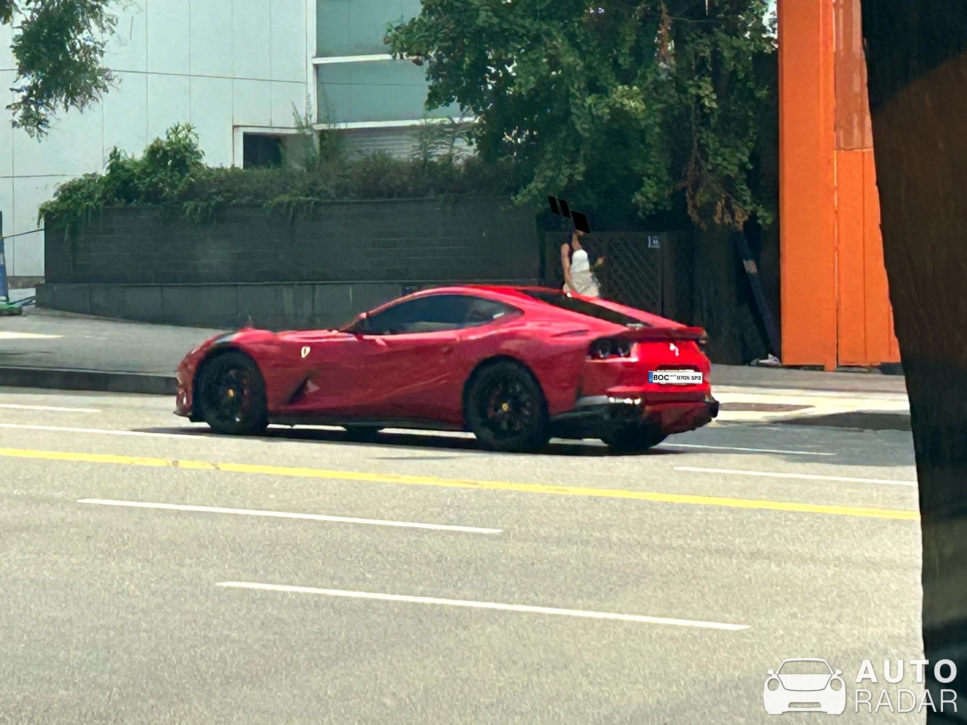 Ferrari 812 Superfast spotted in Gangnam District, South Korea