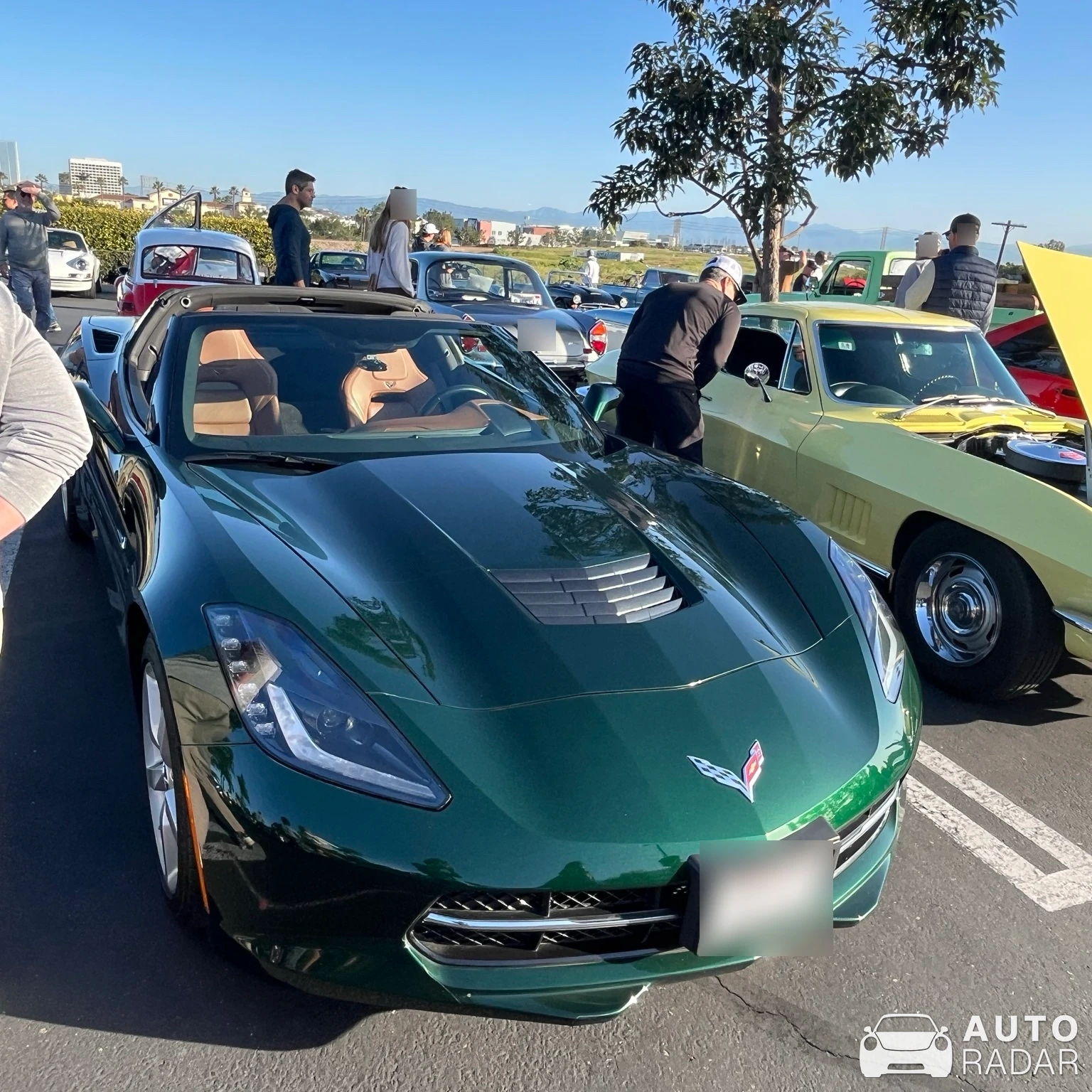 Chevrolet Corvette C7 Stingray Convertible spotted in Hermosa Beach, United States