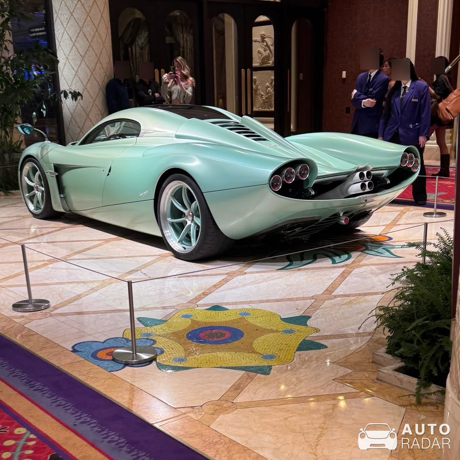 Pagani Huayra Codalunga spotted in Las Vegas