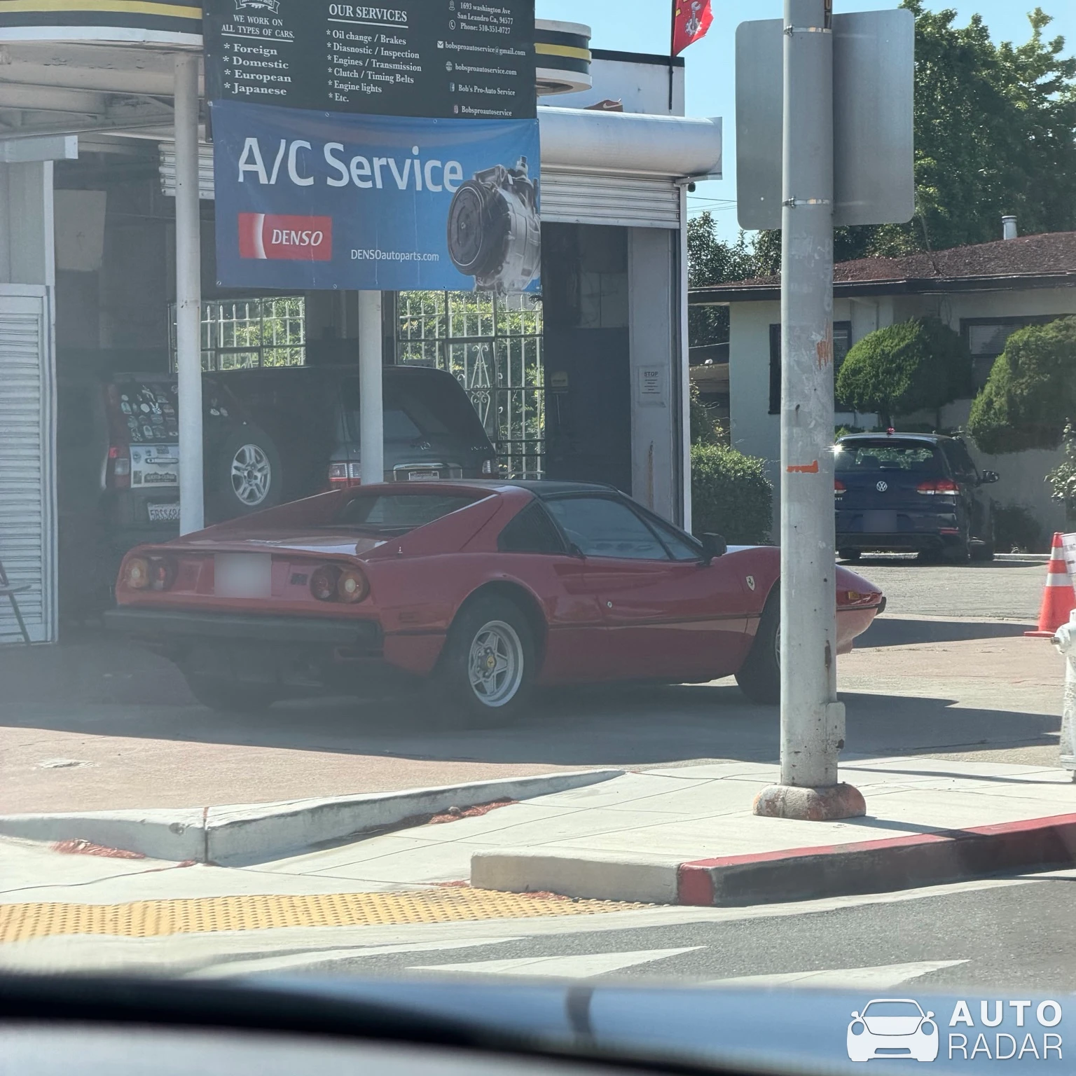 Ferrari 308 GTS Quattrovalvole spotted in San Leandro