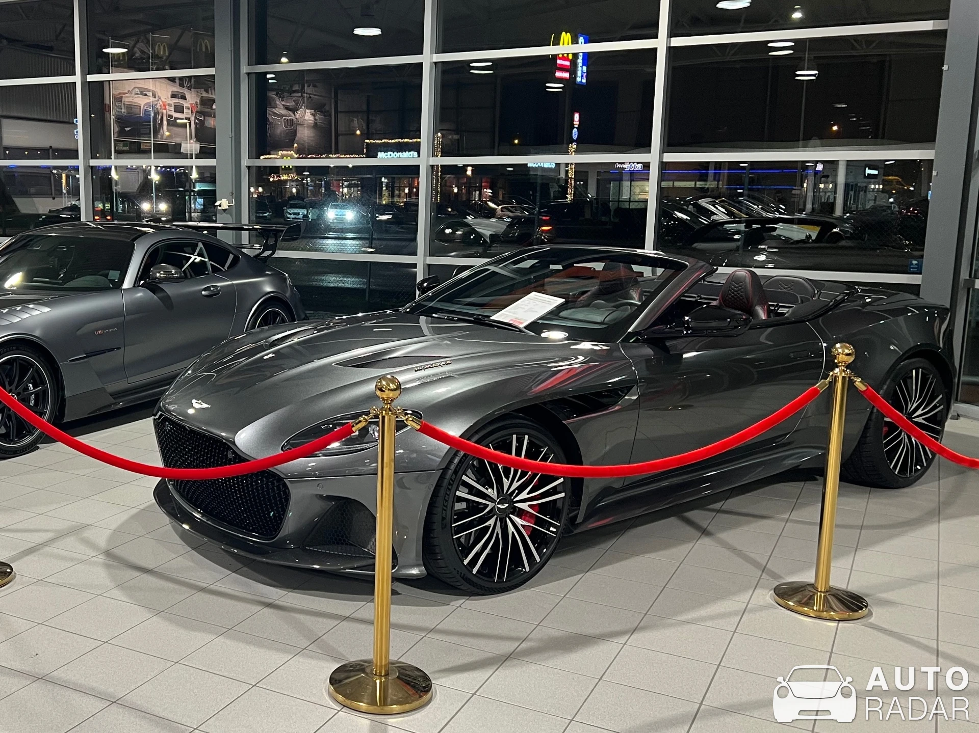 Aston Martin DBS Superleggera Volante spotted in Upplands Väsby Östra, Sweden