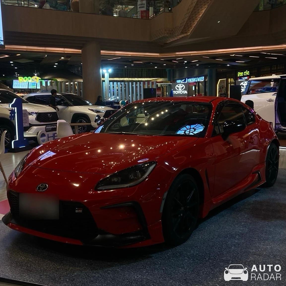 Toyota GR86 spotted in Denpasar