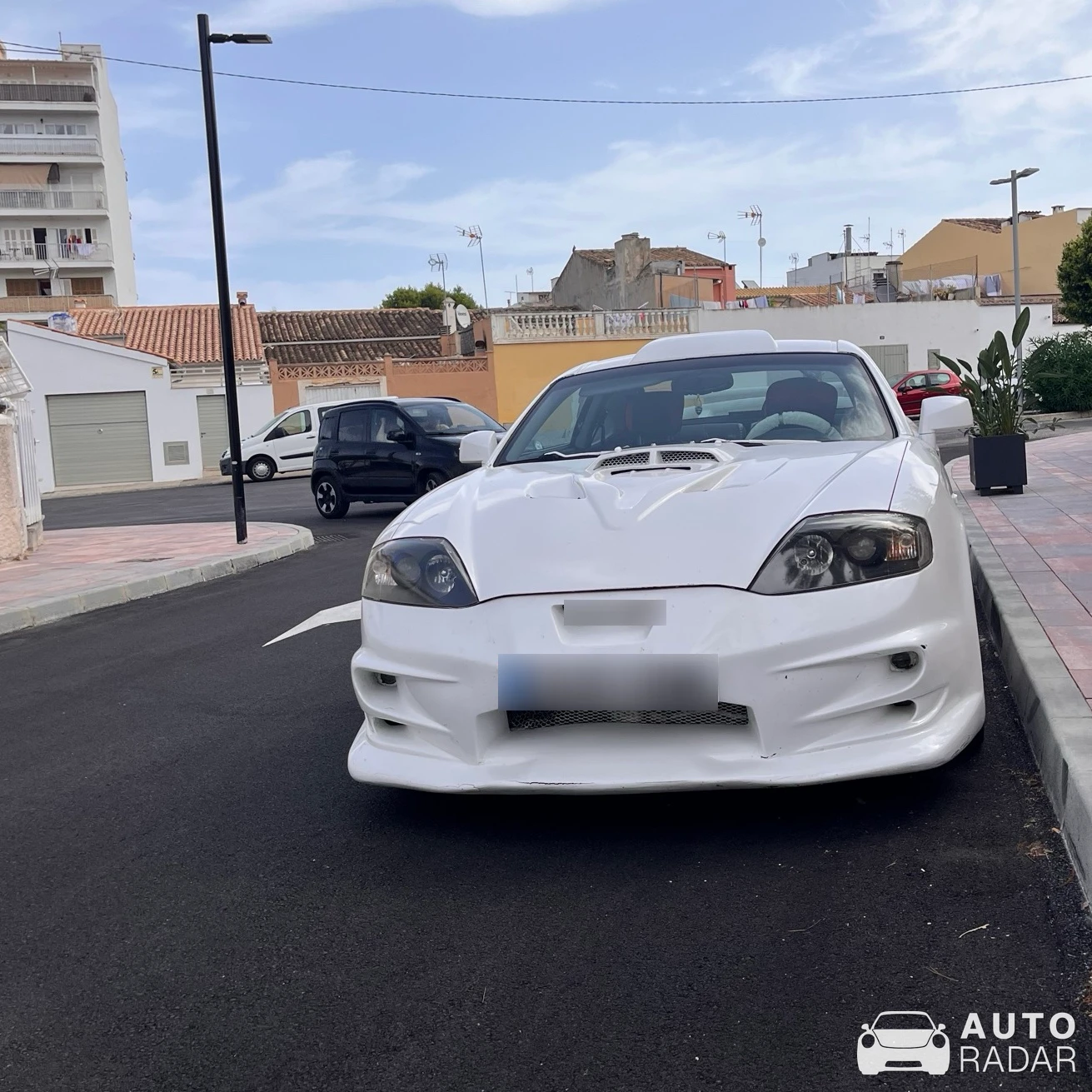Hyundai Tiburon spotted in Santa Margalida