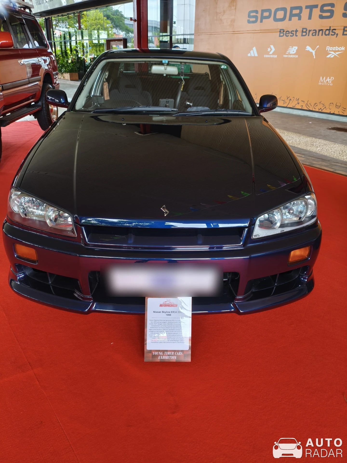 Nissan Skyline R34 25 GT-T spotted in Tangerang, Indonesia