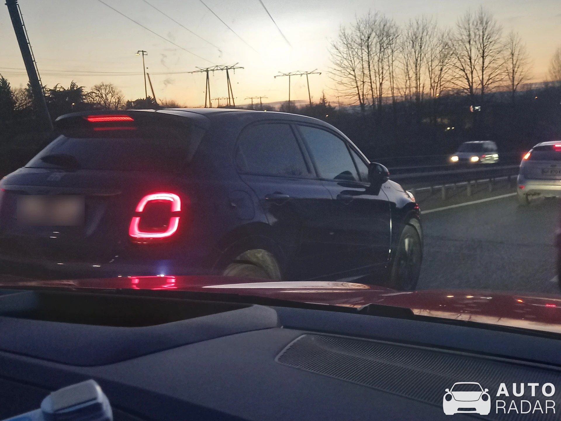 Fiat 500X Assetto Corsa spotted in Annecy, France