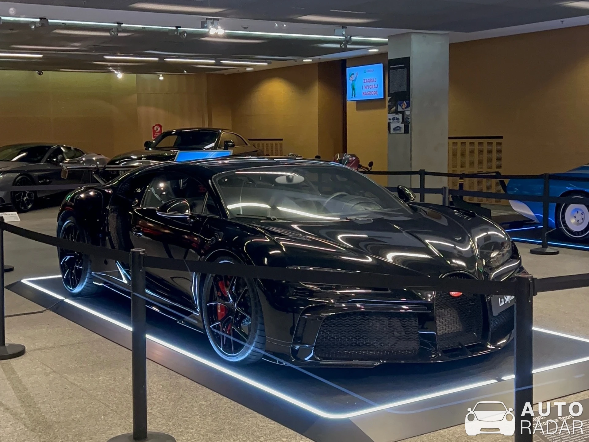 Bugatti Chiron Pur Sport spotted in Warszawa, Poland