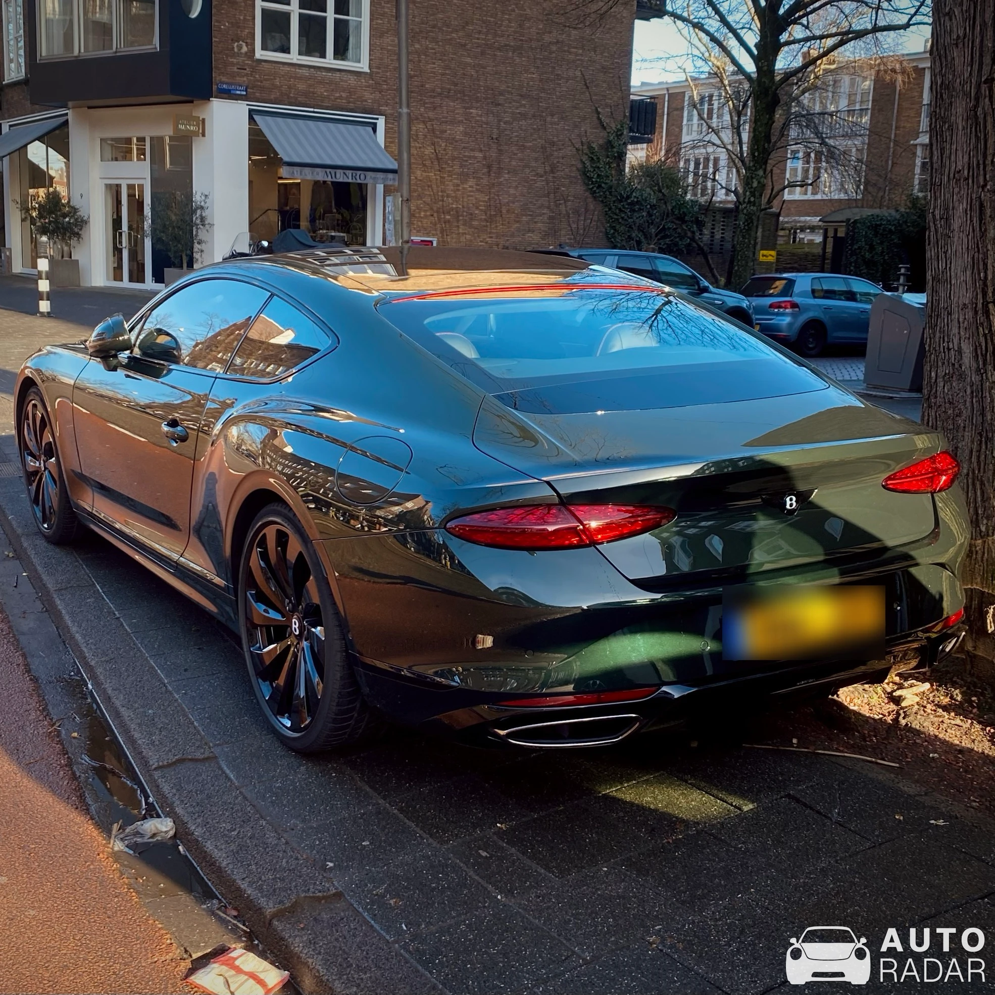 Bentley Continental GT V8 Azure 2024 spotted in Amsterdam