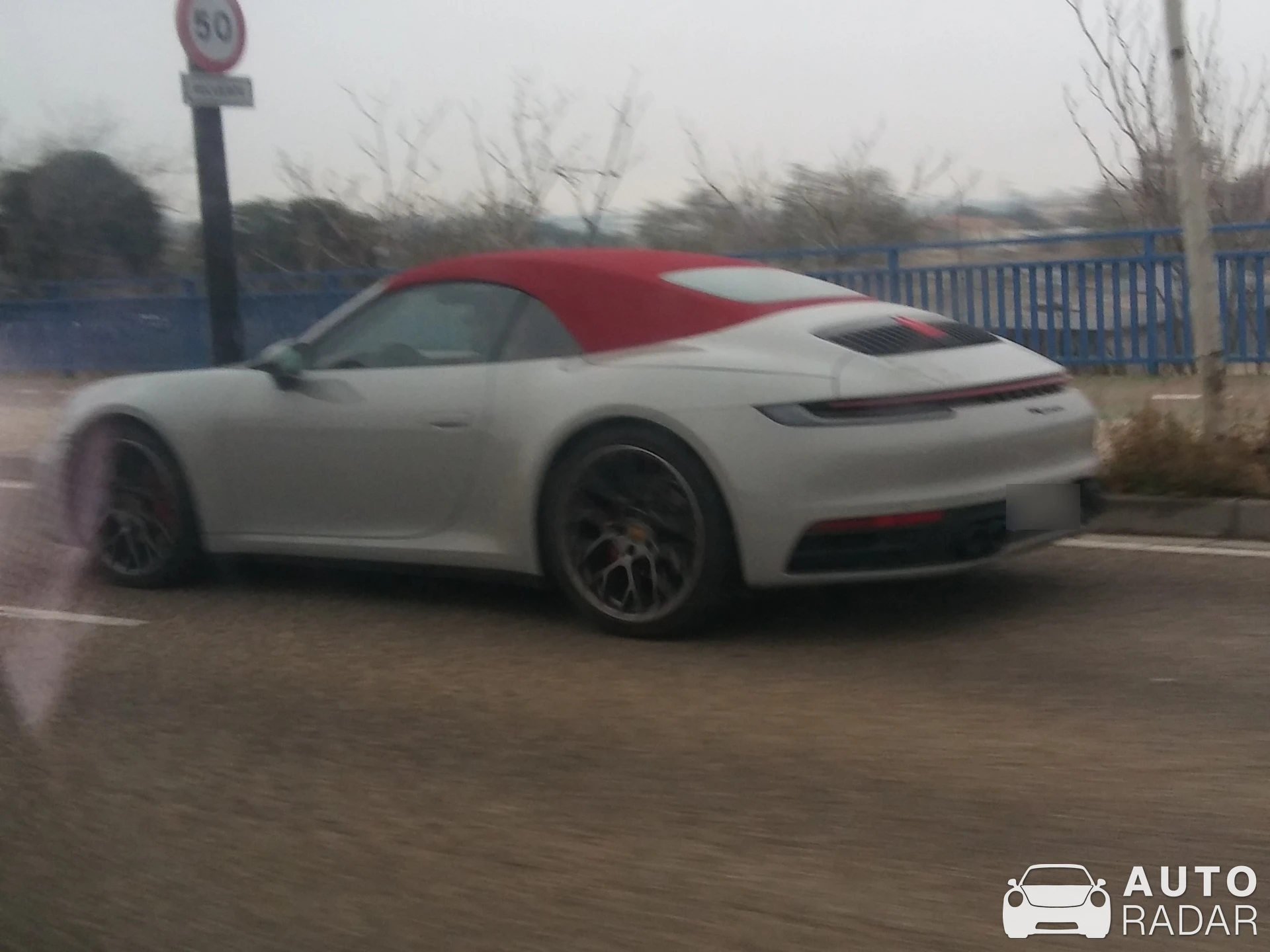 Porsche 992 Carrera Cabriolet MkI spotted in Zaragoza, Spain