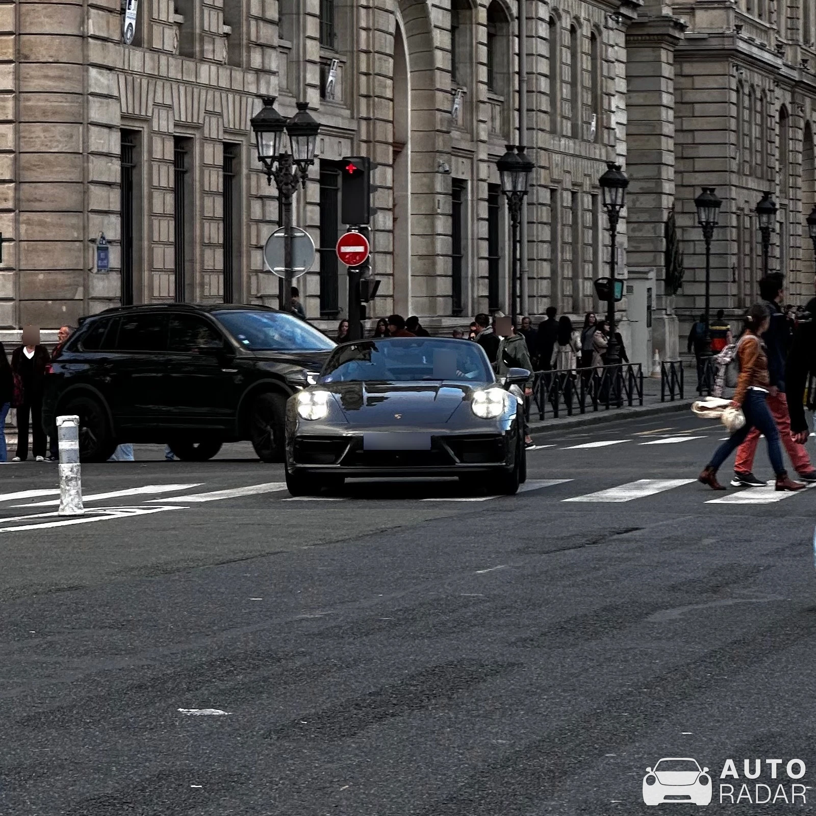 Porsche 992 Targa 4S MkI spotted in Paris, France
