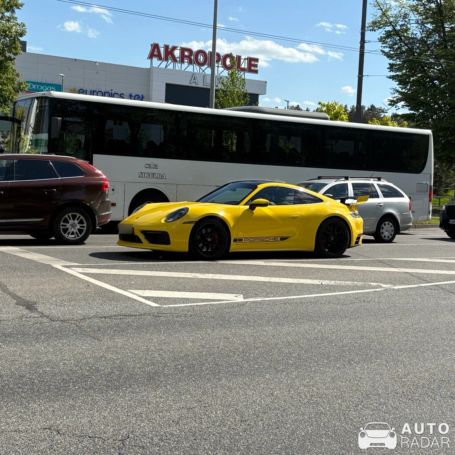 Porsche 992 GT3 MkI spotted in Rīga, Латвия