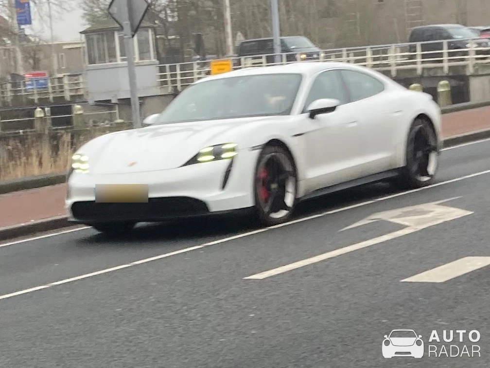 Porsche Taycan 4S spotted in Gouda, Nederland