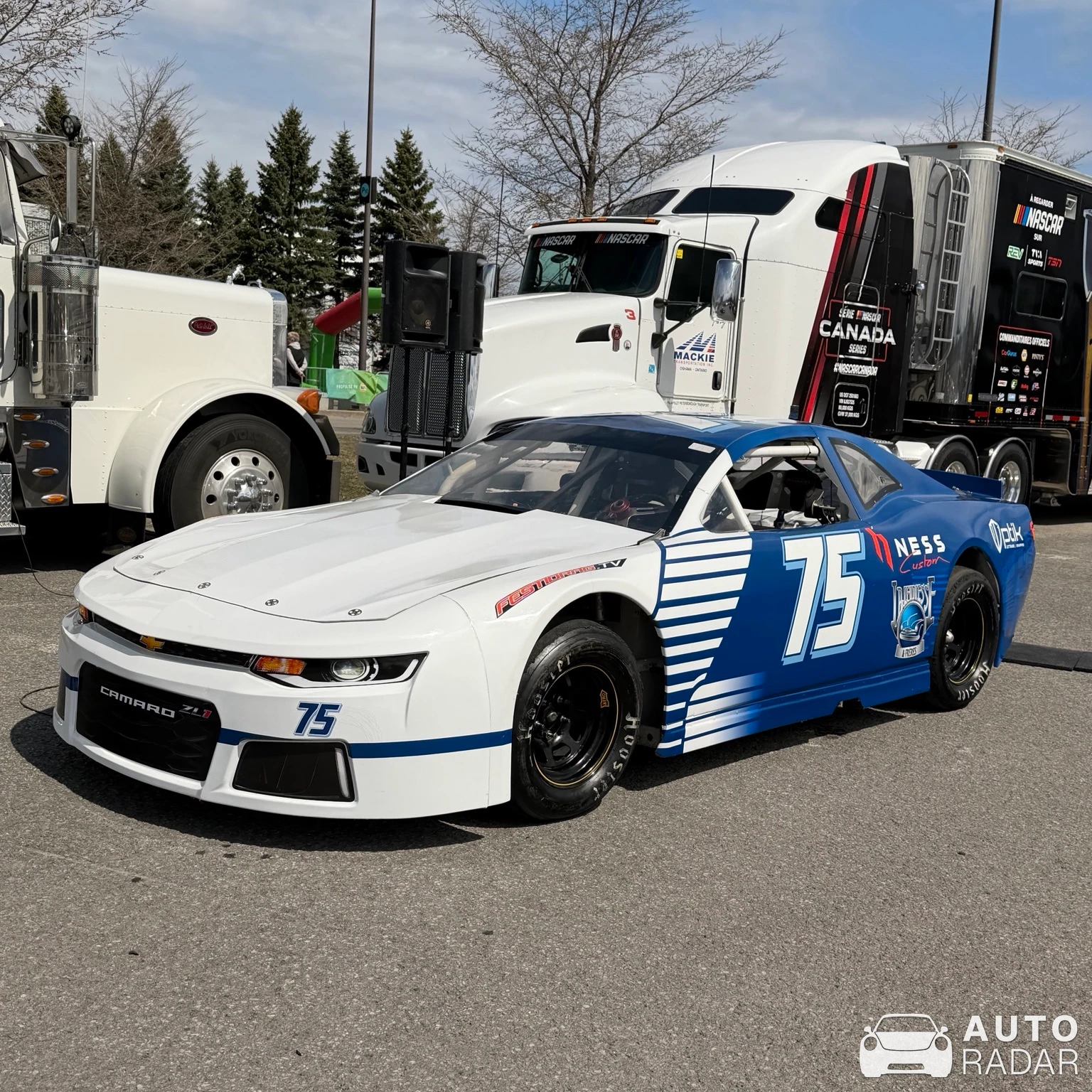Chevrolet Camaro ZL1 NASCAR LM spotted in Québec