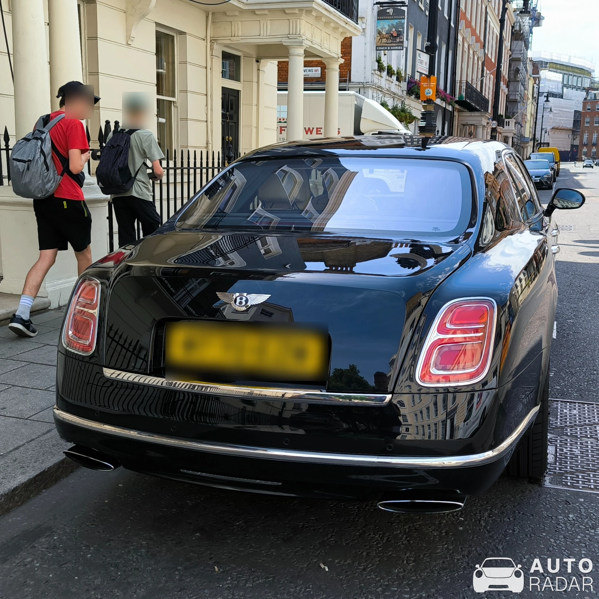 Bentley Mulsanne EWB 2016 spotted in London