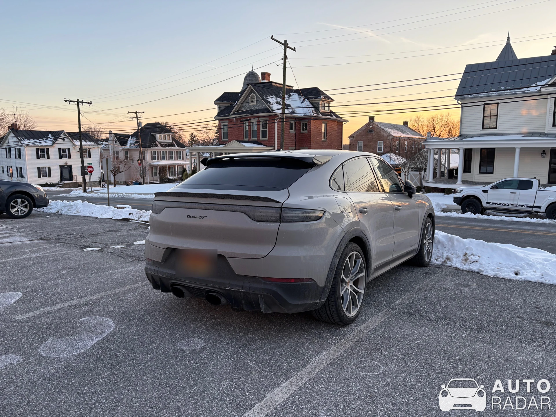 Porsche Cayenne Coupé Turbo GT spotted in New Windsor, United States