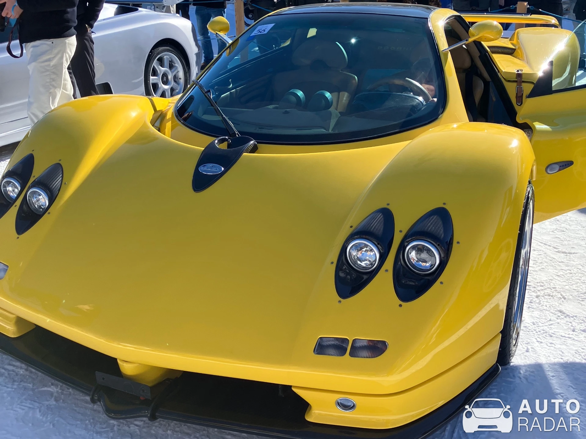 Pagani Zonda C12 spotted in St. Moritz