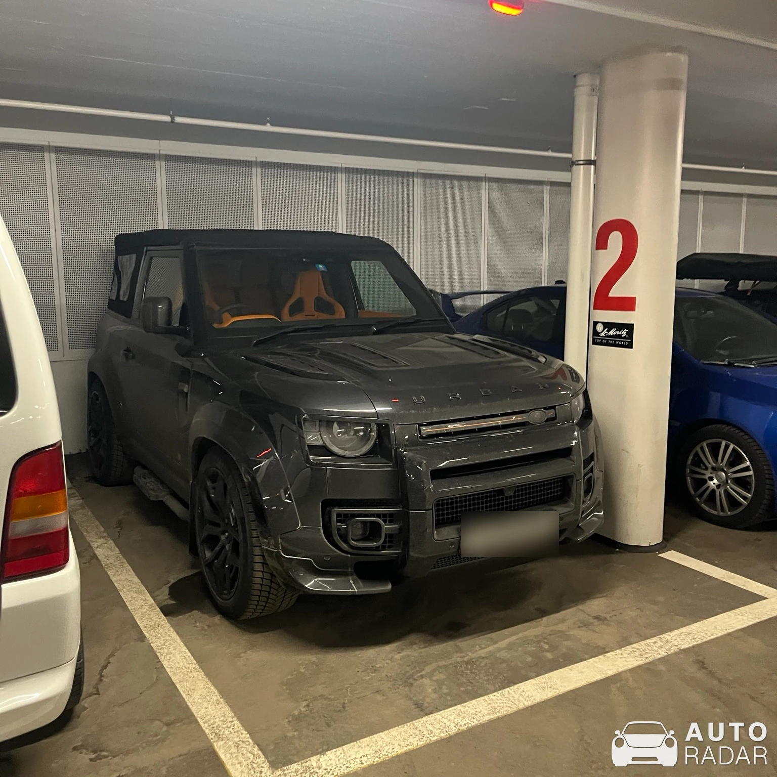 Land Rover Defender 90 Urban D250 X-DYNAMIC HSE Convertible spotted in Sankt Moritz, Svizzera