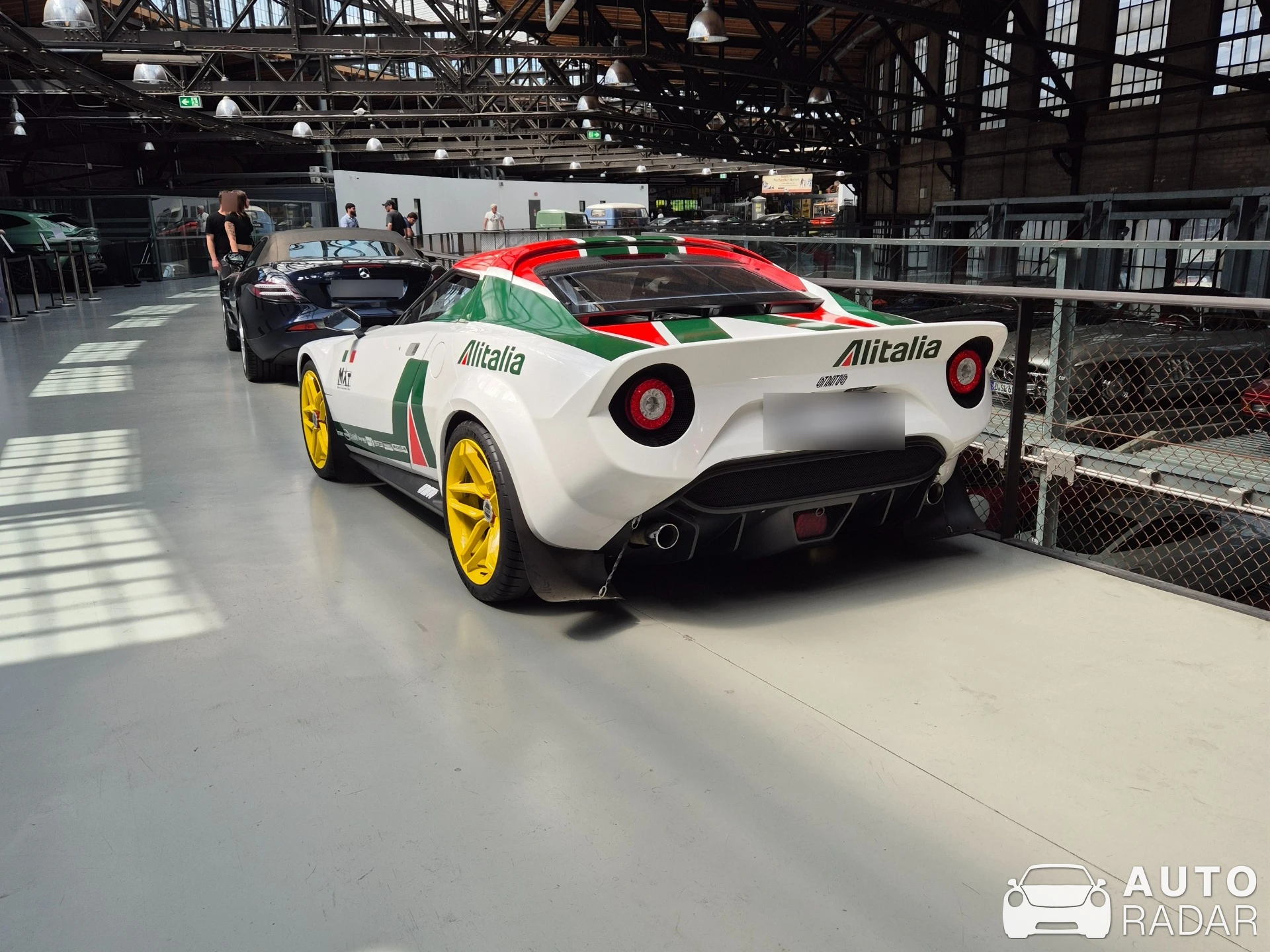 Lancia New Stratos spotted in Düsseldorf